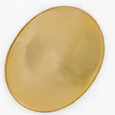 Vintage brass setting for 40x30mm cabochon. Pkg of 1. 