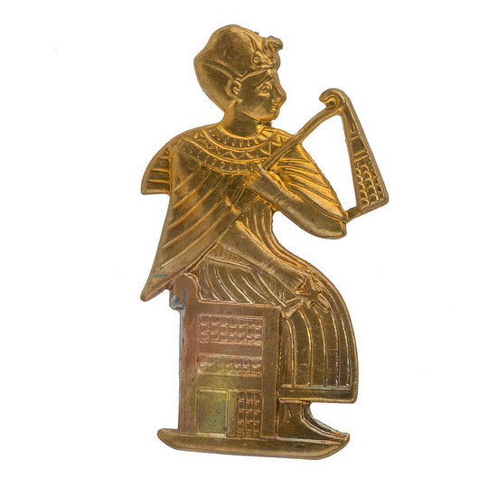 Vintage Egyptian revival stamping. Pkg. of 1. b9-0708