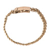 Etruscan style 12kt gold granulated link bracelet.