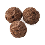 Vintage Chinese carved nut beads. Intricate detail of foliage and hidden creature.  14-15mm. 1 pc.