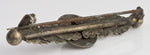 19th c. Neoclassical Egyptian Revival brass brooch.