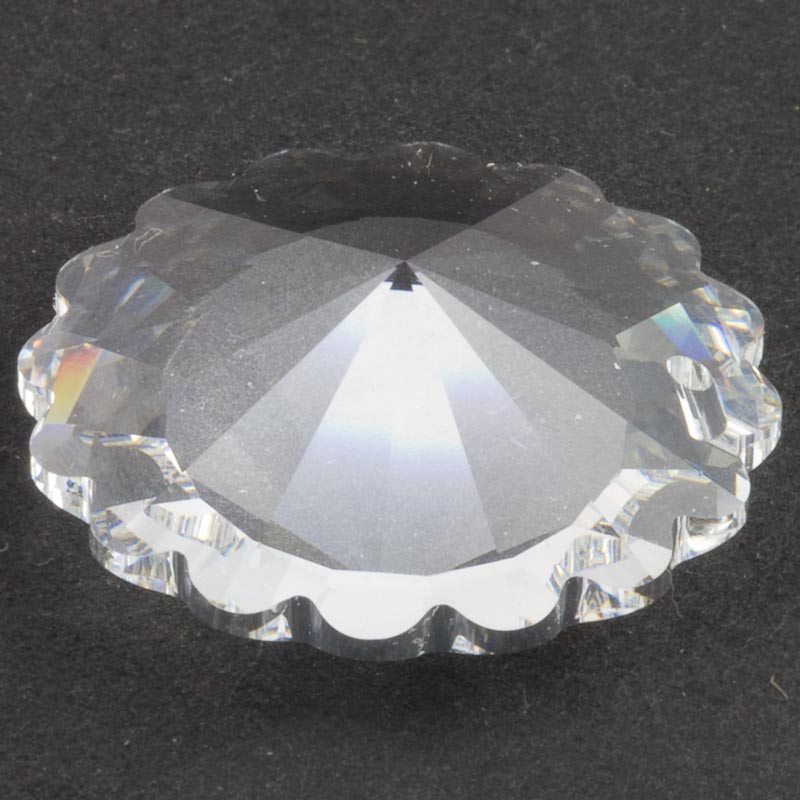 Vintage Swarovski pendant crystal bead. Article 6701. 27mm Pkg of 1.