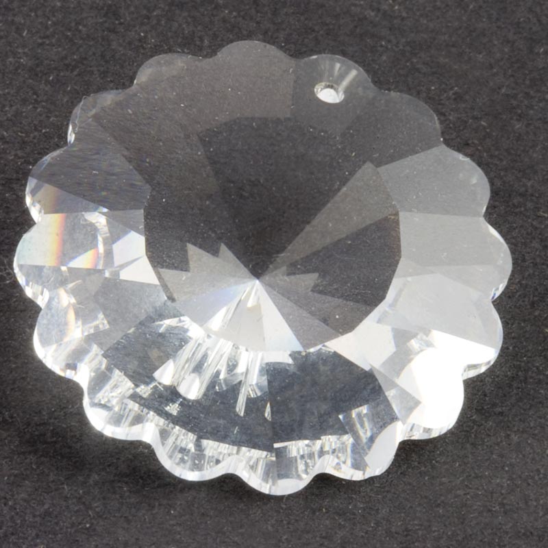 Vintage Swarovski pendant crystal bead. Article 6701. 27mm Pkg of 1.