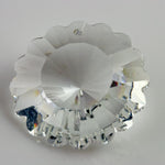 Vintage Swarovski pendant crystal bead. Article 6701. 27mm Pkg of 1.