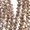 Superb Akoya Keishi bronze pearl necklace.  32 inches