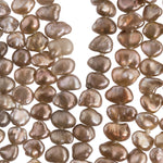 Superb Akoya Keishi bronze pearl necklace.  32 inches