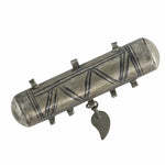 Antique Ottoman silver Islamic prayer box amulet.