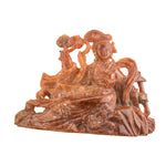 Vintage jadeite carving of Quan Yin