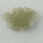 Antique 20th century Chinese carved nephrite jade toggle or button.
