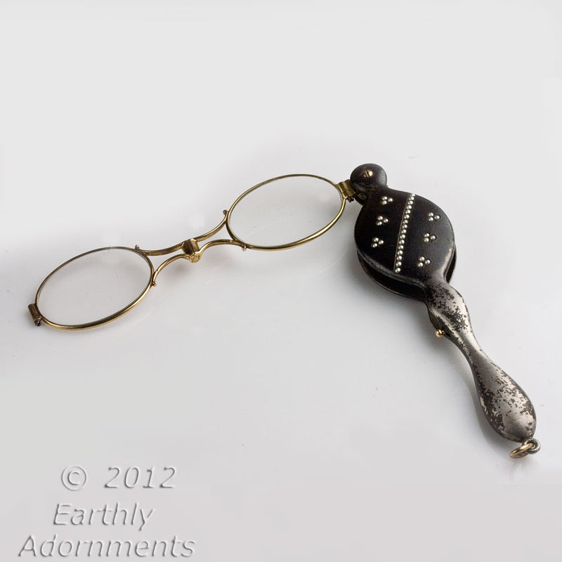 Antique Edwardian Lorgnette Opera Glasses. 
