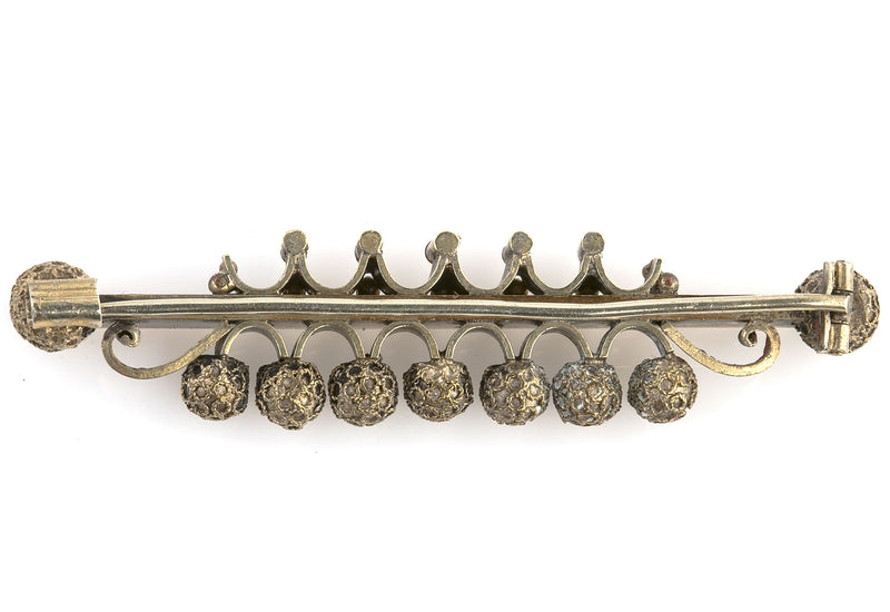 Victorian gold filled aesthetic period bar pin