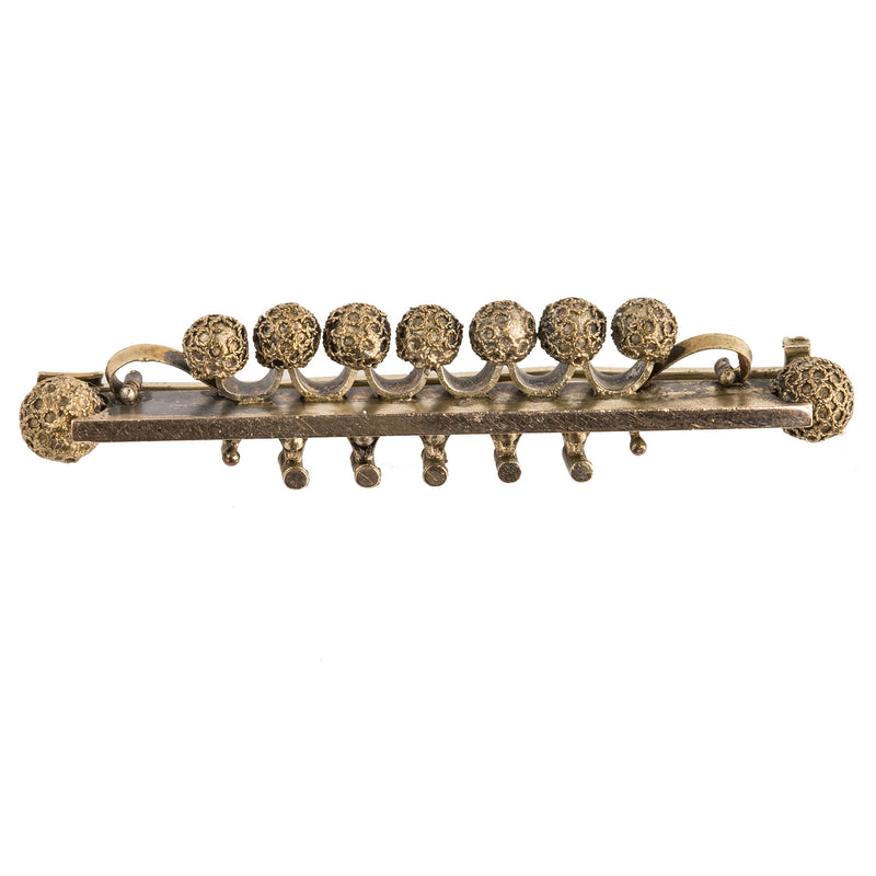 Victorian gold filled aesthetic period bar pin